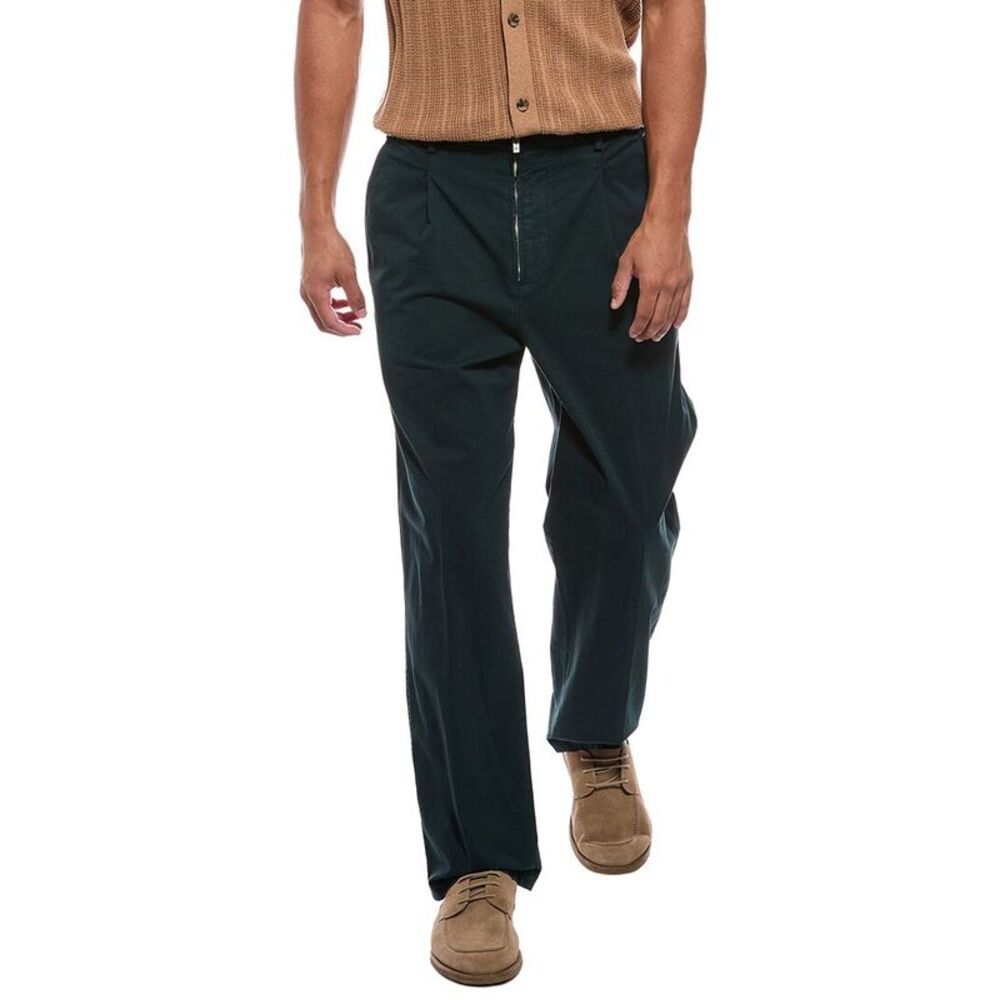 Helmut Lang Mens Cargo Zoot Pant, Green